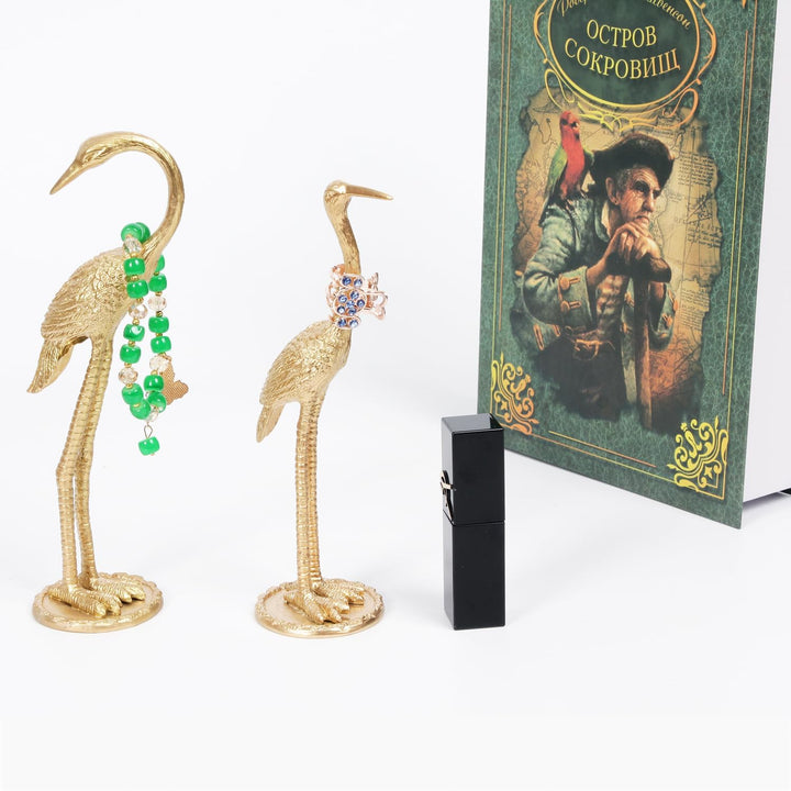 Gold Ring Holder Jewelry Stand, Metal Ring Display
