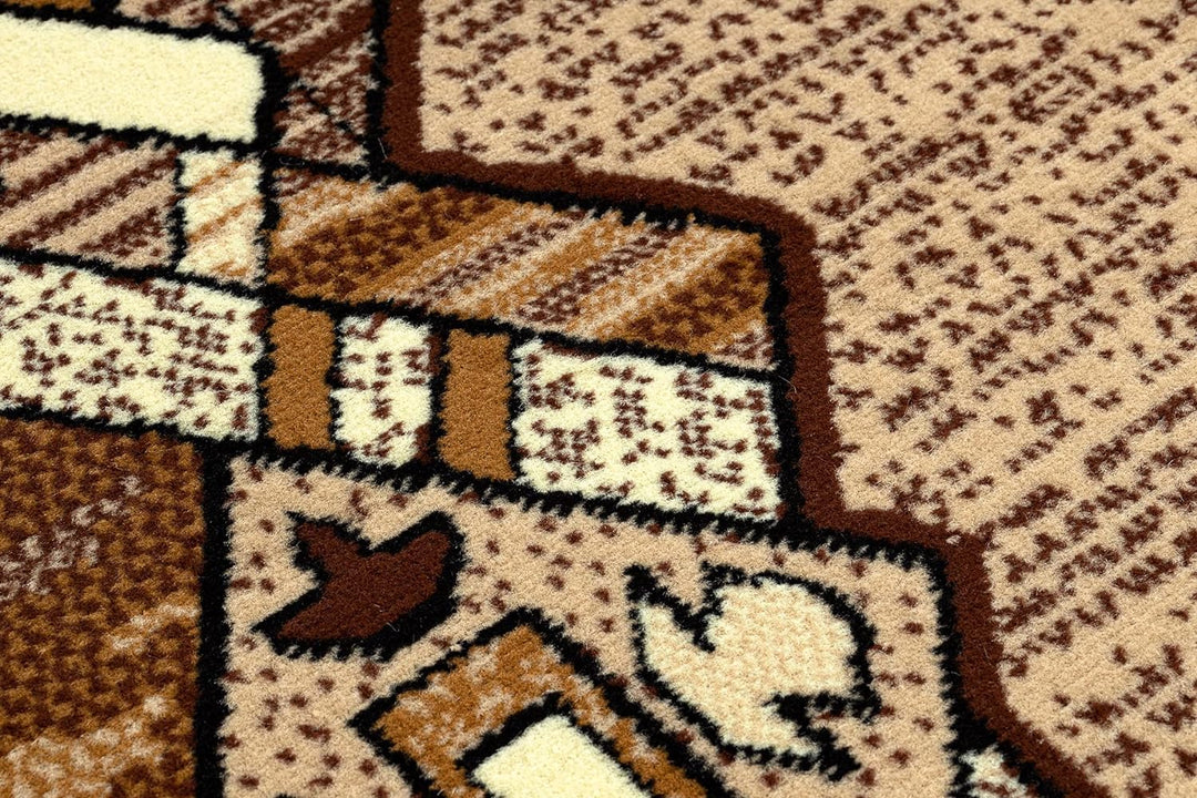 Läufer BCF Baryton für Flur, Küche beige 90x110 cm 90x110 cm Baryton Beige, 90x110 cm Baryton Beige