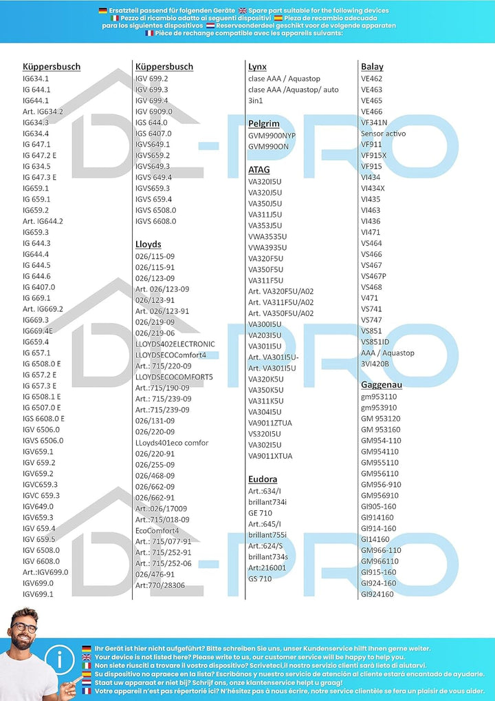 DL-pro Aquastopschlauch passend für Bosch Siemens Neff Constructa Balay 1,7m wie Zulaufschlauch 2997