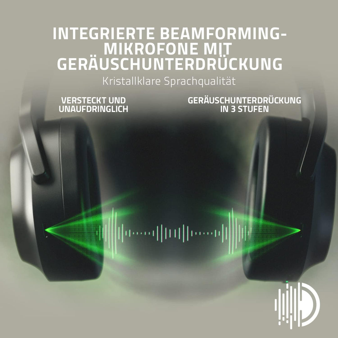 Razer Barracuda - Kabelloses Multiplattform-Headset für Gaming und Mobile Geräte (SmartSwitch Dual W