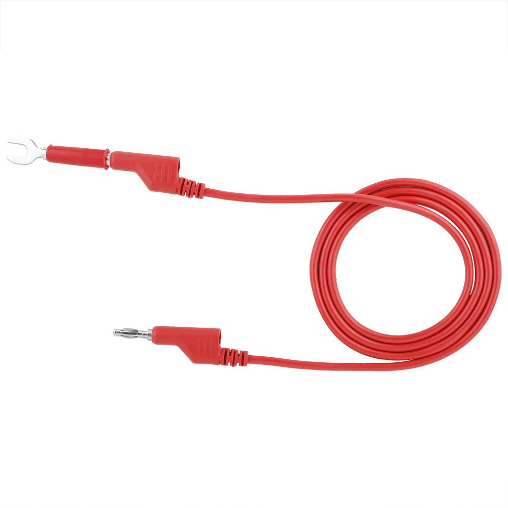 4 mm Bananenstecker Messleitungen Set P1036B Krokodilklemmen U Sonden Kit für Multimeter Test, 4 mm