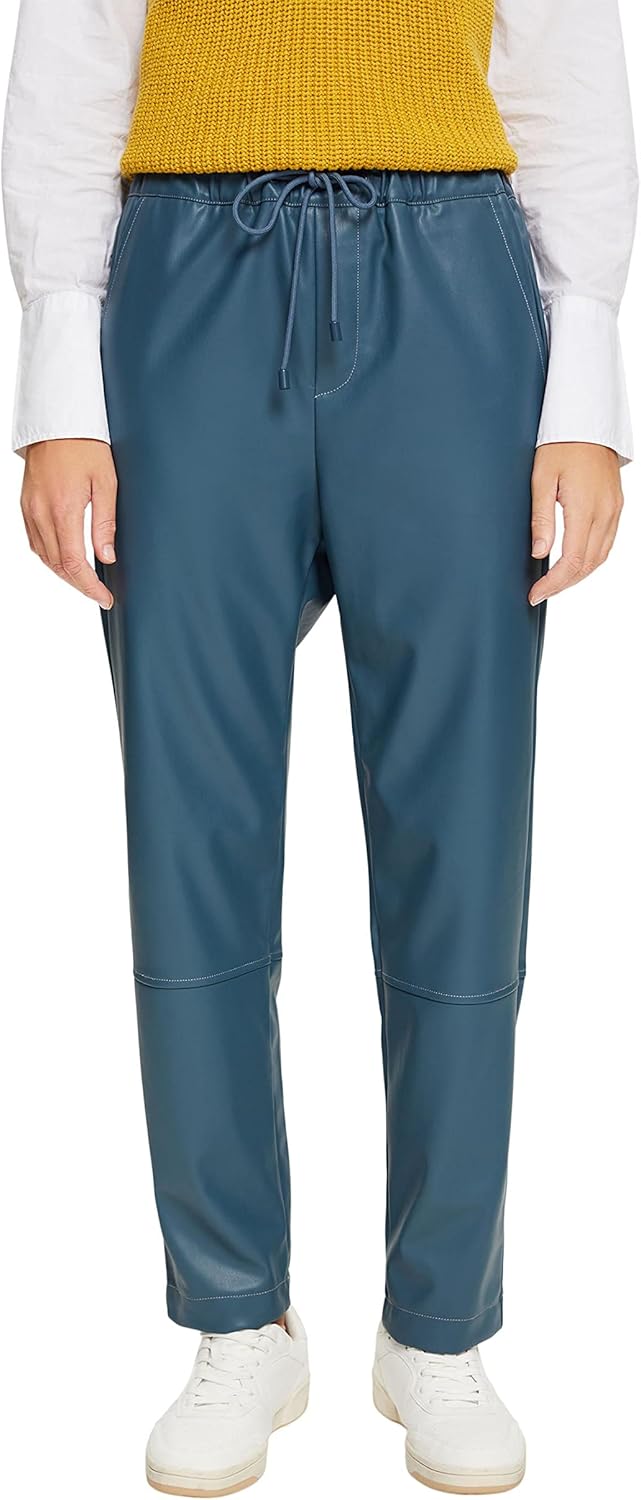 ESPRIT Damen Hose 38 450/Petrol Blue, 38 450/Petrol Blue
