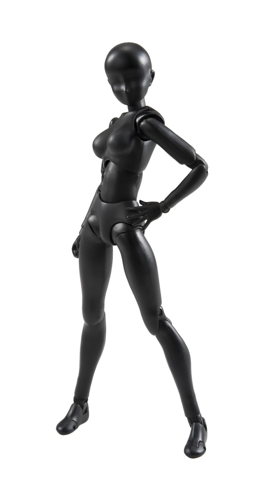 Bandai Tamashii Nations S.H.Figuarts Body-Chan (Woman) (Solid Black Color Ver.) Frau Schwarze Farbe