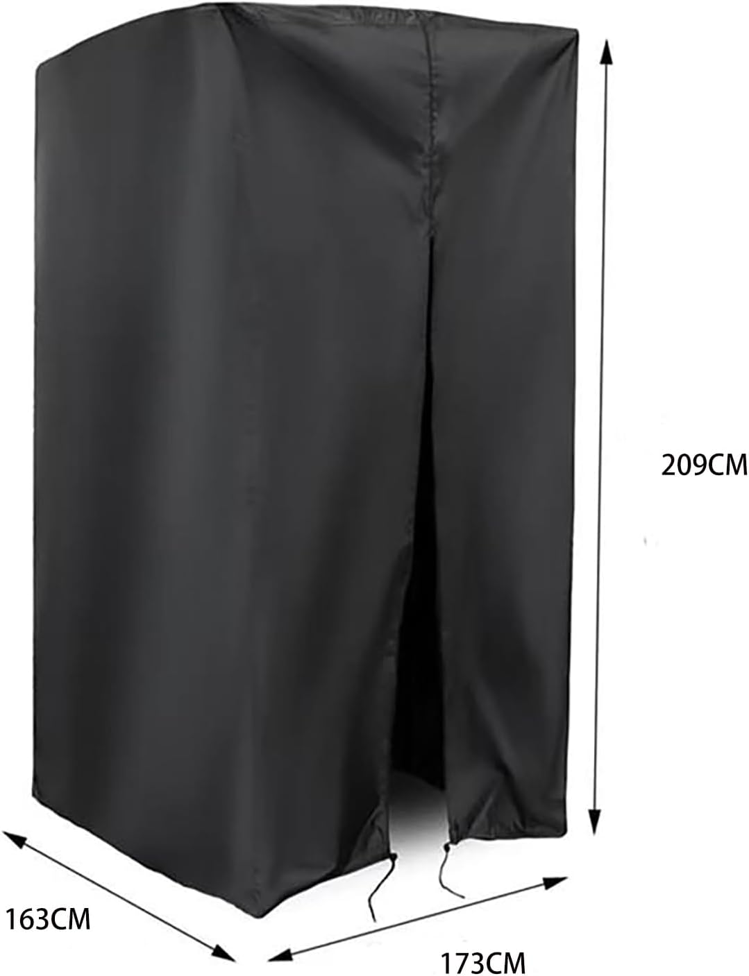 NEWFUN Squat Rack Cover, Klimmzugstangenabdeckung, Mit Reissverschluss, Krafttrainingsschutzhülle,Ge