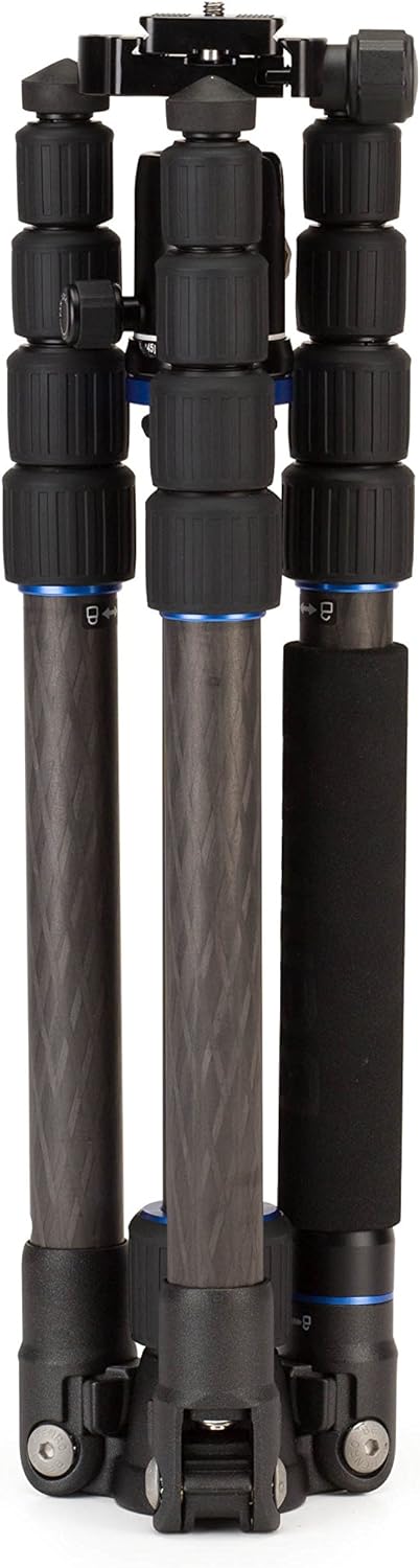 Benro FTA19CV0 Travel Angel Reisestativ mit Kugelkopf Carbon Fiber Tripod Kit 1 Series/ 5 Section Ki