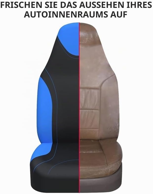 Autositzüberzug Für TOYOTA Für Aygo 2 stücke Vordersitz Eimer Auto Sitzbezüge Universal Für Autos Lk