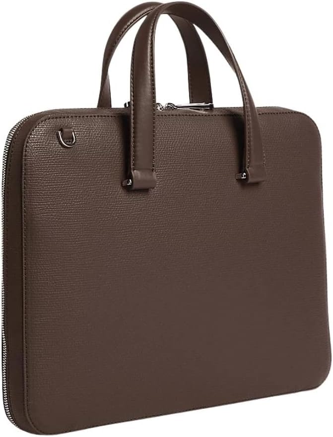 Calvin Klein Minimalism Slim Laptop Bag Chester Brown