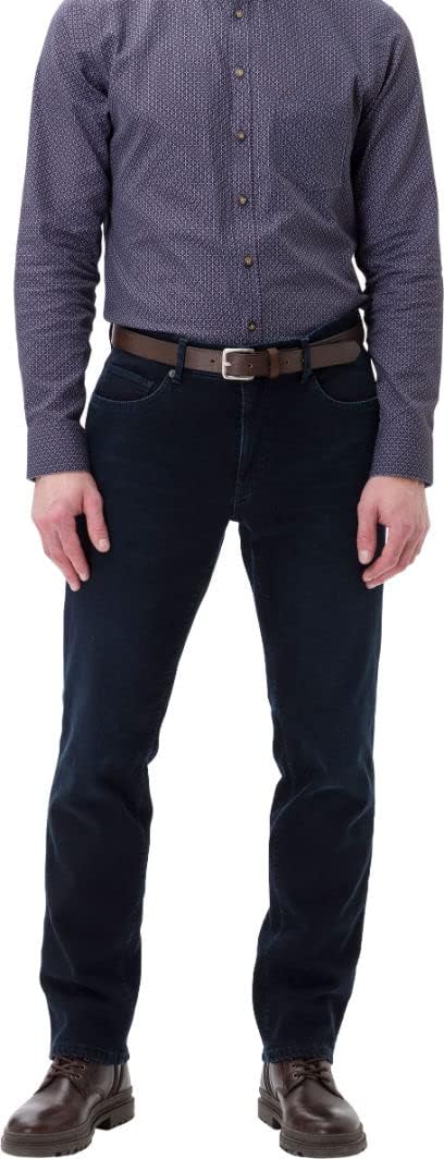 BRAX Herren Style Cadiz Tt Thermo-Blue Planet Moderne Five-Pocket Hose 38W / 34L Blau (Navy 23), 38W