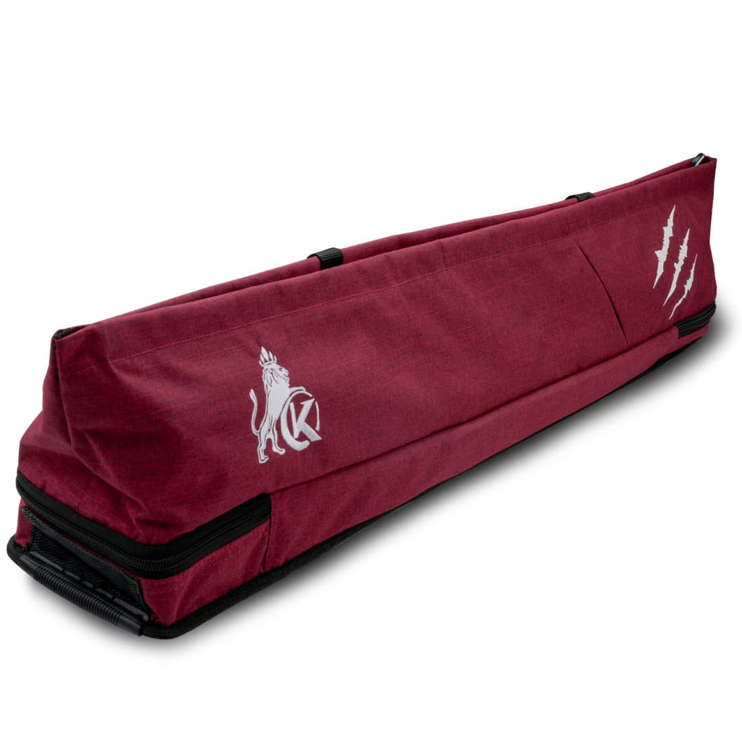KONLLEN 3x4 4x5 Oxford Cloth Billard-Hüllen Prairie Pool Queue Case Tragetasche mit hoher Kapazität