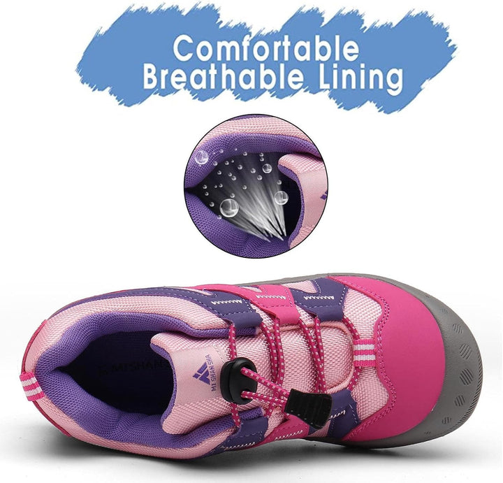 Mishansha Atmungsaktiv Laufschuhe für Jungen Mädchen Leicht Kinder Turnschuhe Low-Top Sneakers Beilä