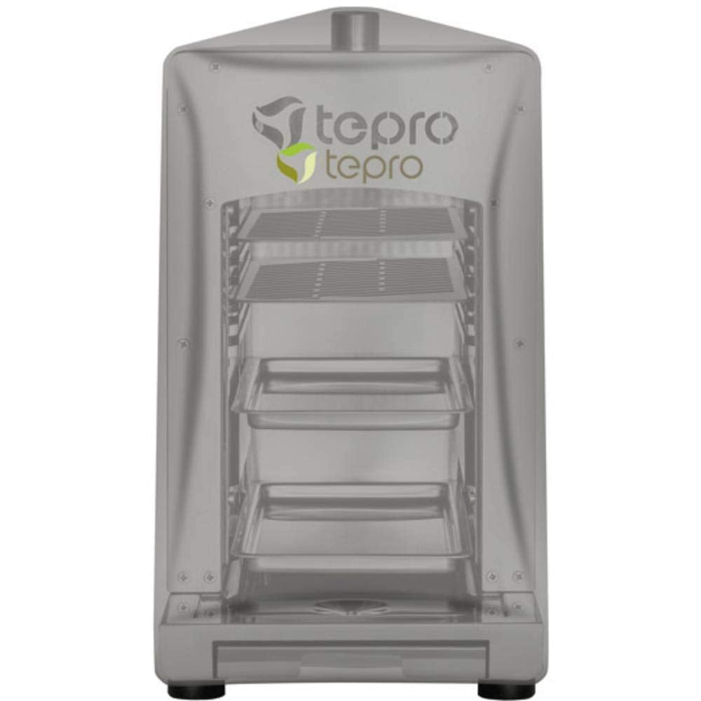 tepro 8413 Universal Abdeckhaube für Steakgrill, anthrazit 39 Abdeckhaube Single, 39 Abdeckhaube Sin