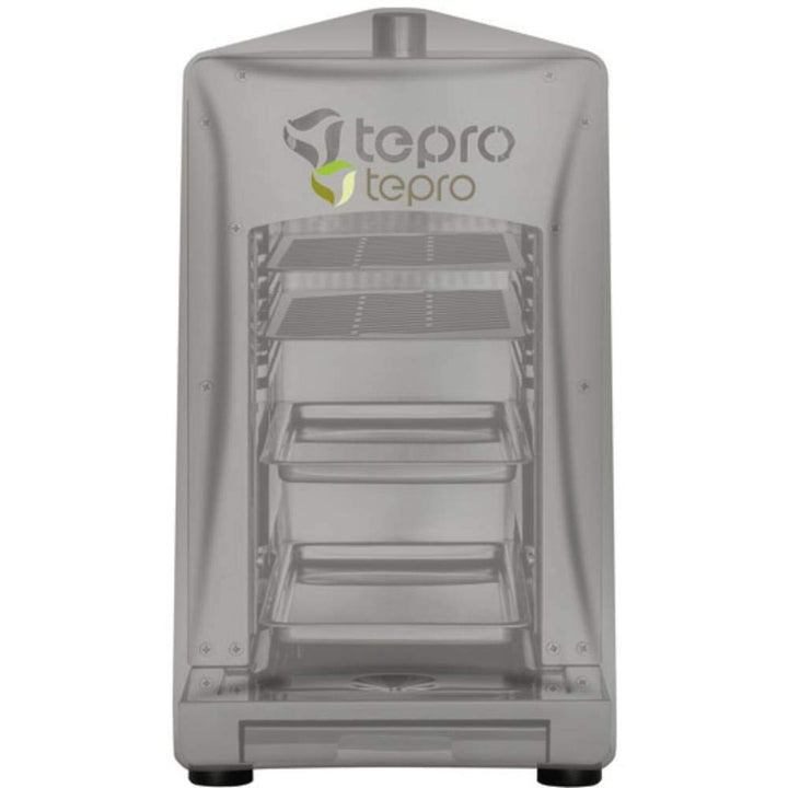 tepro 8413 Universal Abdeckhaube für Steakgrill, anthrazit 39 Abdeckhaube Single, 39 Abdeckhaube Sin