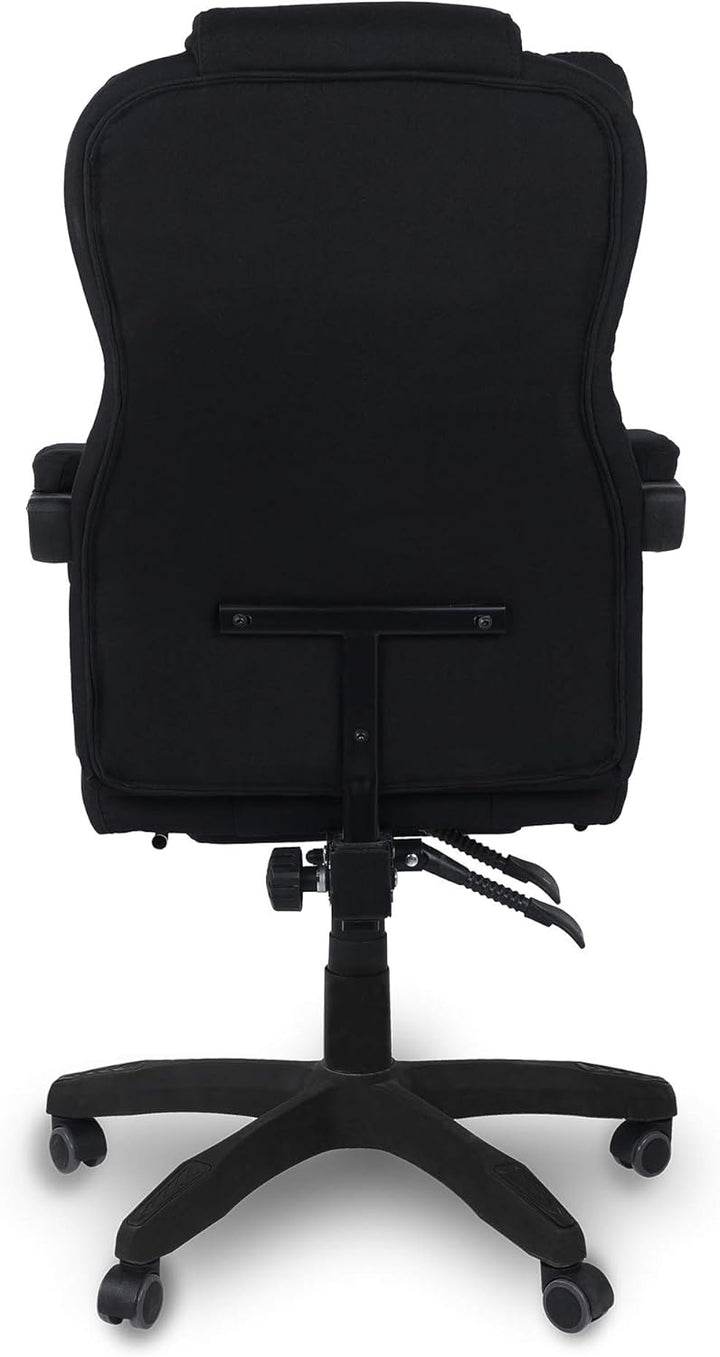 TRISENS Bürostuhl, ergonomischer Schreibtischstuhl Stoff Chefsessel mit gepolsterten Armlehnen und K
