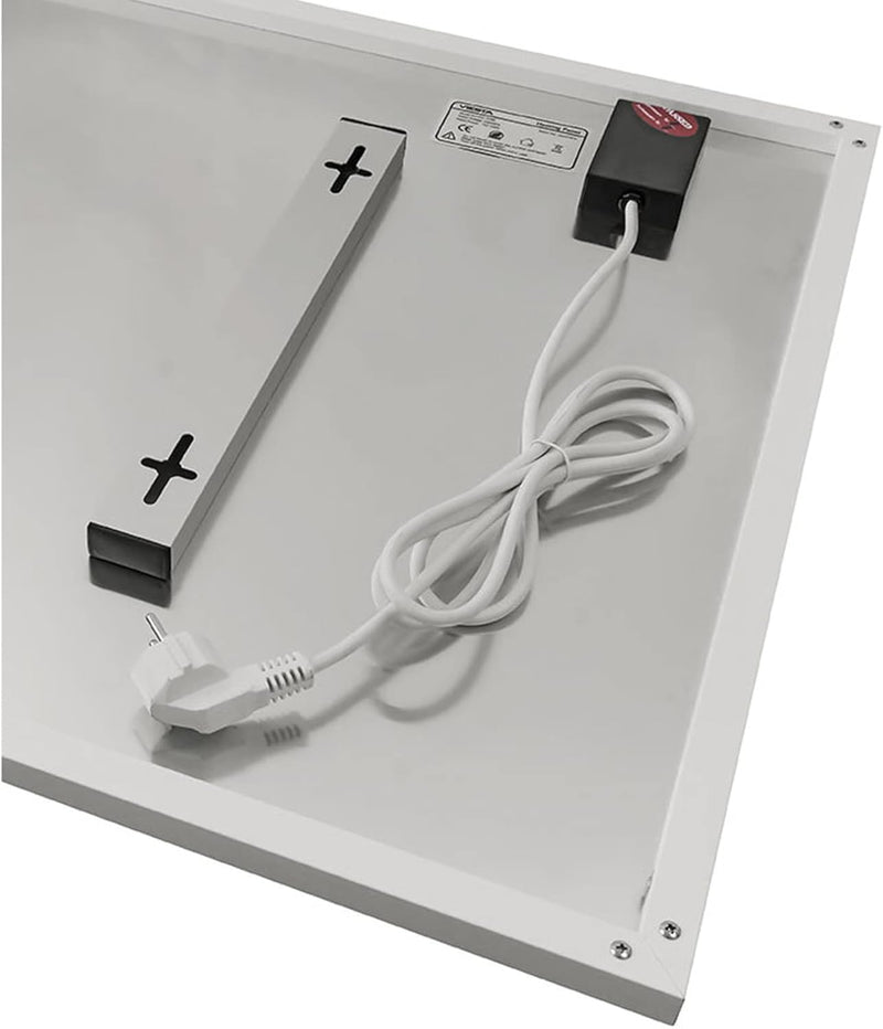 VIESTA® Infrarot Wandheizung mit Thermostat [FERNBEDIENUNG + WIFI STEUERUNG] – Infrarotheizung Kasse