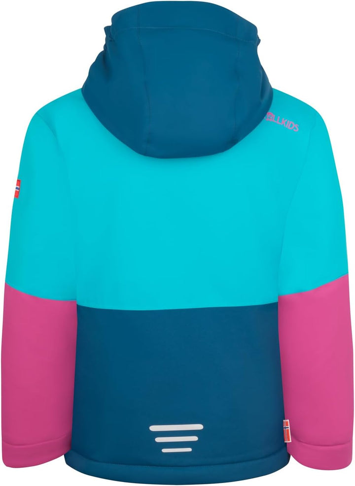 Trollkids Girls Hallingdal Jacket Bright Berry 140, Bright Berry 140