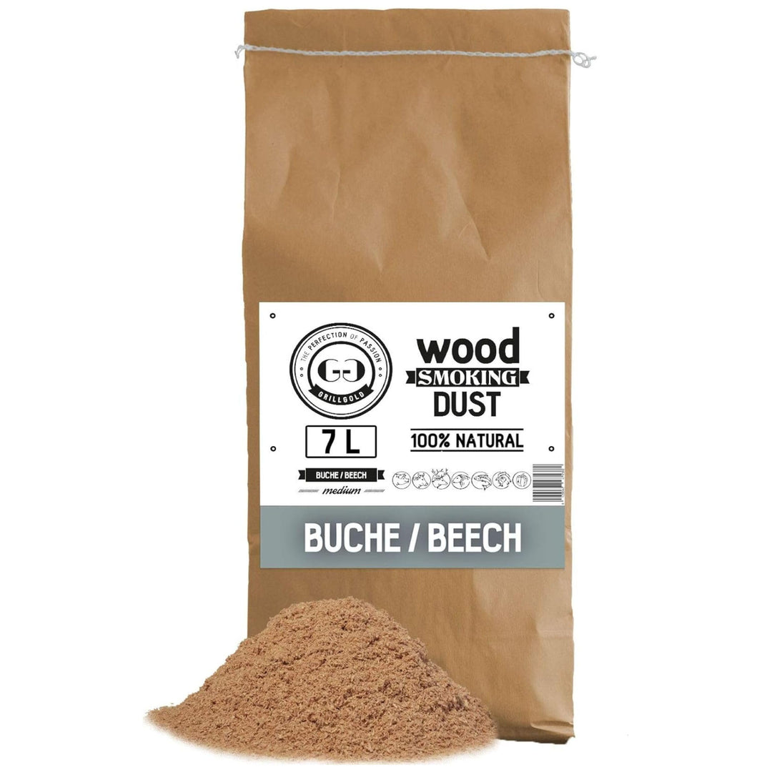 GRILLGOLD Räuchermehl Wood Smoking Dust. Zum räuchen und kalträuchern von Fisch, Fleisch und Gemüse