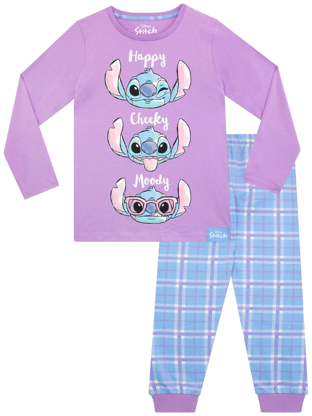 Disney Mädchen Schlafanzug Lilo und Stitch 134 Lila, 134 Lila