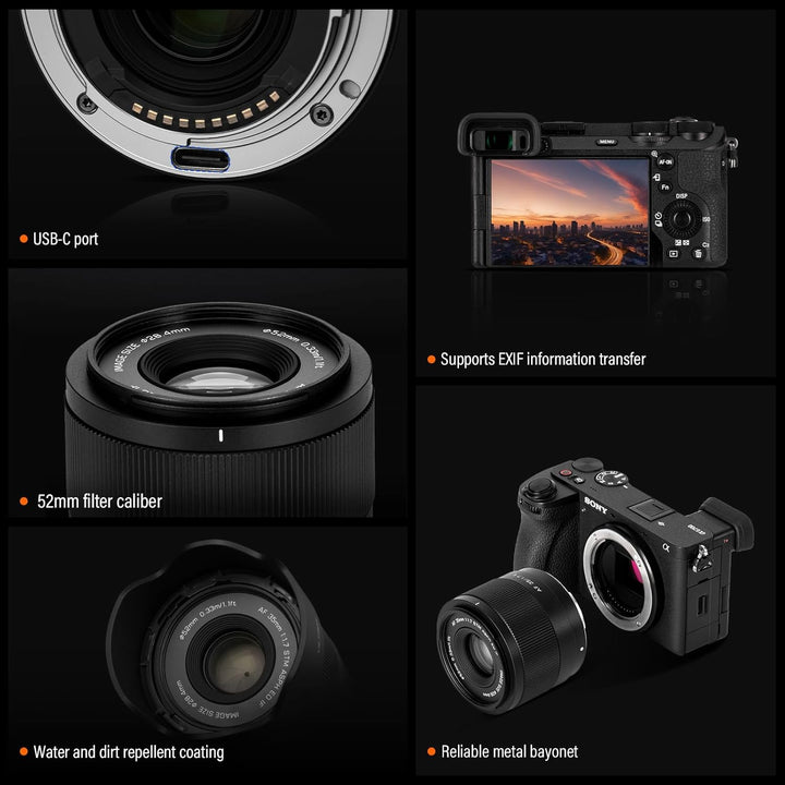 VILTROX 35mm F1.7 XF Autofokus Objektive für Fuji X Mount Kamera Objektive Pro Standard Camera Lense