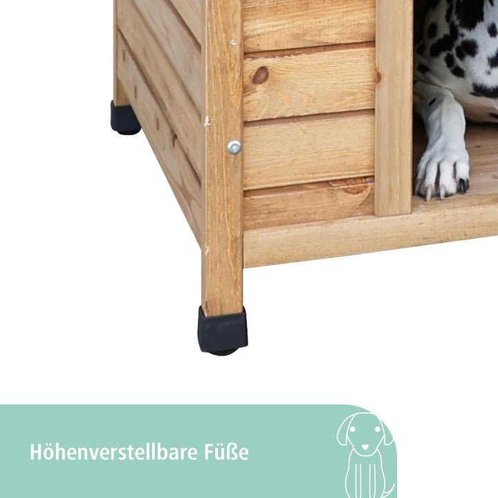 Kerbl 82394 Hundehütte 85 x 73 x 80 cm, 85 x 73 x 80 cm