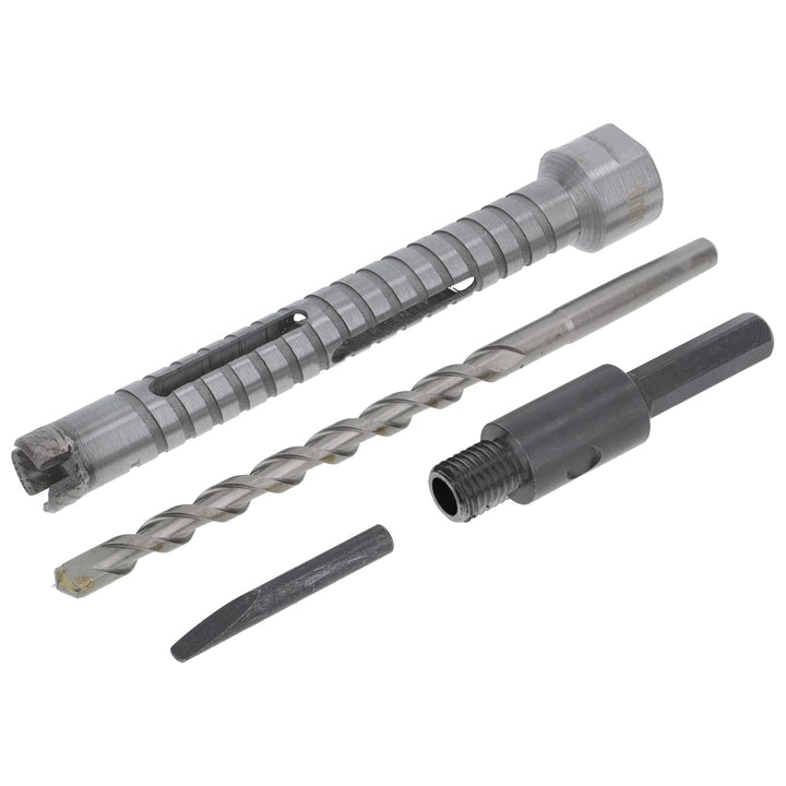 PRODIAMANT Diamant Bohrkrone ø 20mm Nutzlänge 150mm mit 6-Kant Adapter lasergeschweisst für trocken