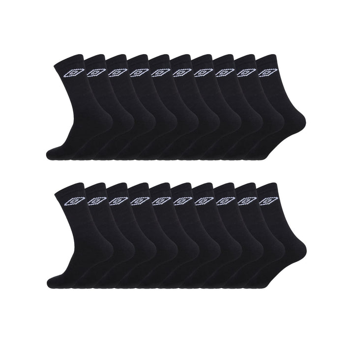 Sportsocken Herren Hypoallergen, Socken Herren, rutschfest, Anti-Reizung (20er Pack), Schwarz, 39/42
