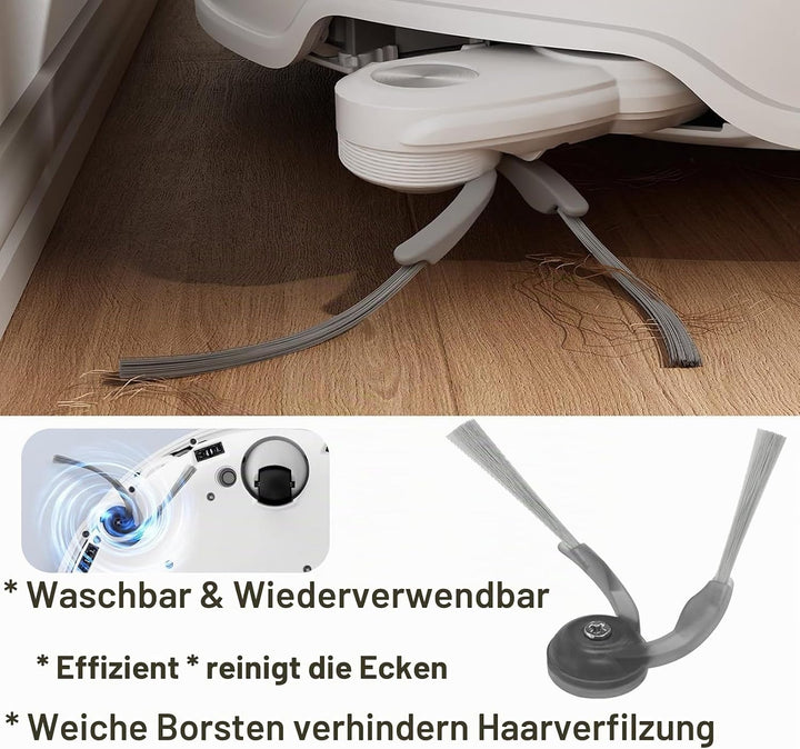 Zubehörset für Roborock Qrevo Curve/Qrevo Edge/Qrevo Curv S5X/ Qrevo Edge S5A/ P20 Pro Saugroboter,