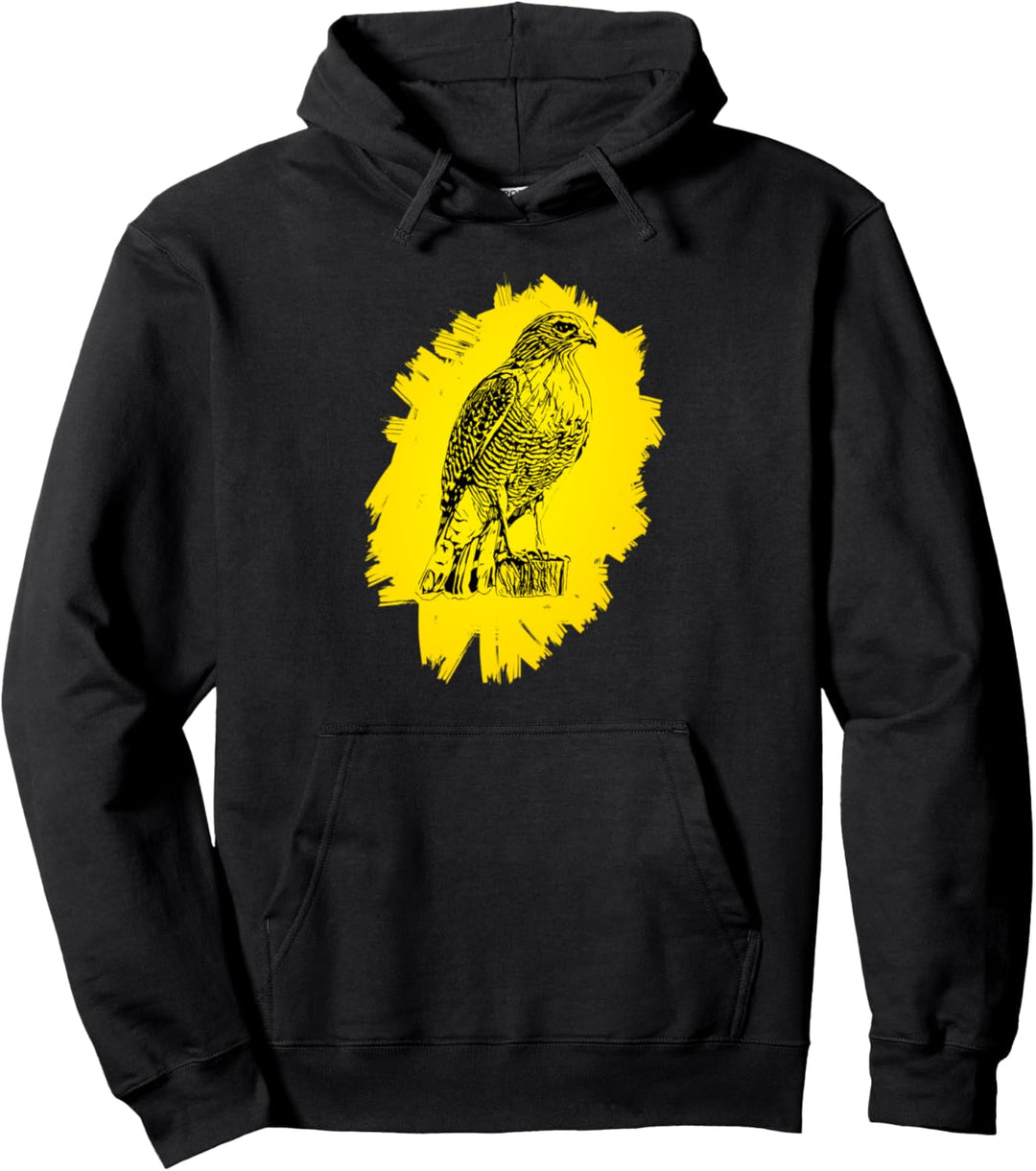 Falke Raubvogel Motiv Vögel Tiere Krallen Schnabel Falken Pullover Hoodie