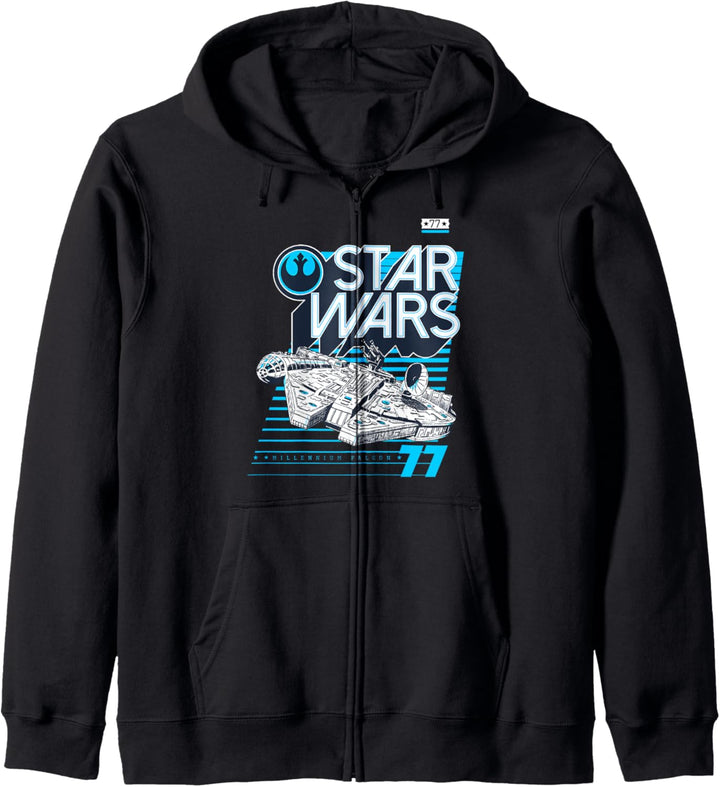 Star Wars Retro Falcon 77 Kapuzenjacke