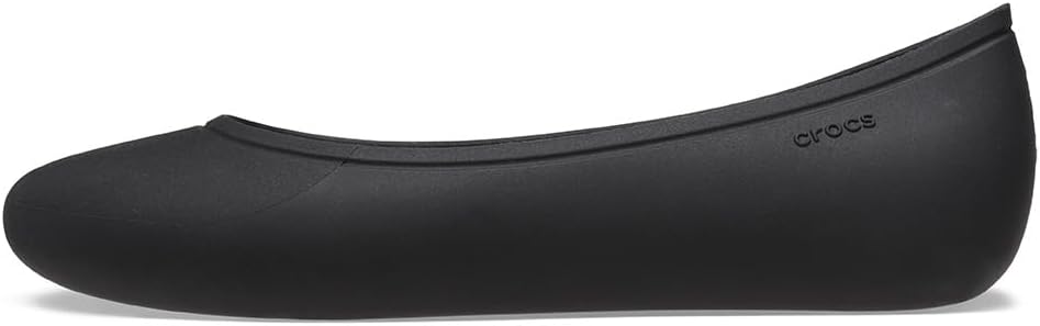 Crocs Damen Brooklyn Flat Sneakers 34/35 EU Schwarz, 34/35 EU Schwarz
