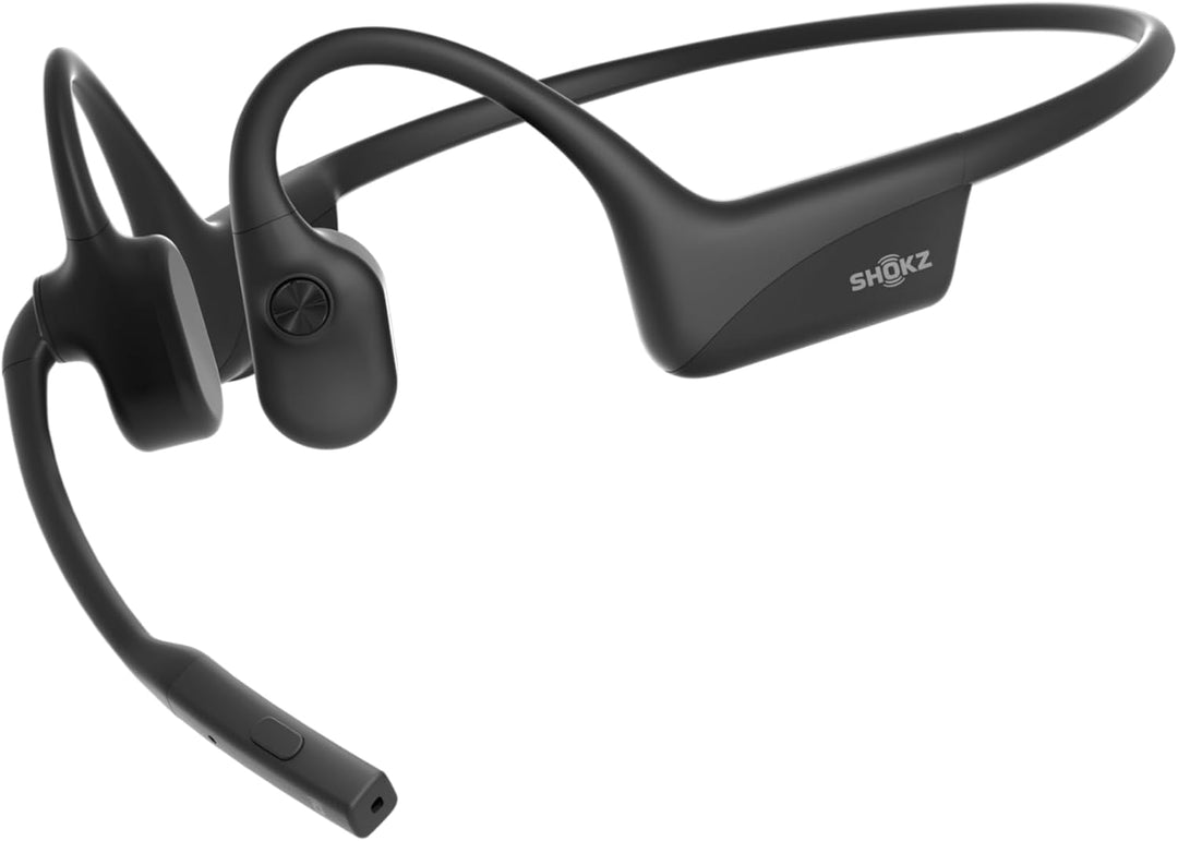 SHOKZ OpenComm2 2025 Upgrade kabellose Knochenschall Kopfhörer, Bluetooth Open-Ear-Headset mit Noise