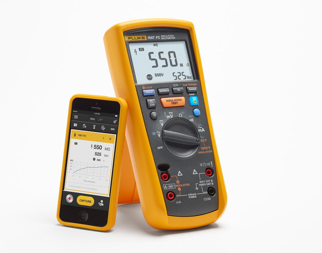 Fluke Industrie 1587 179/i400 FC 2-in-1-Isolierung Multimeter mit Klemme i400
