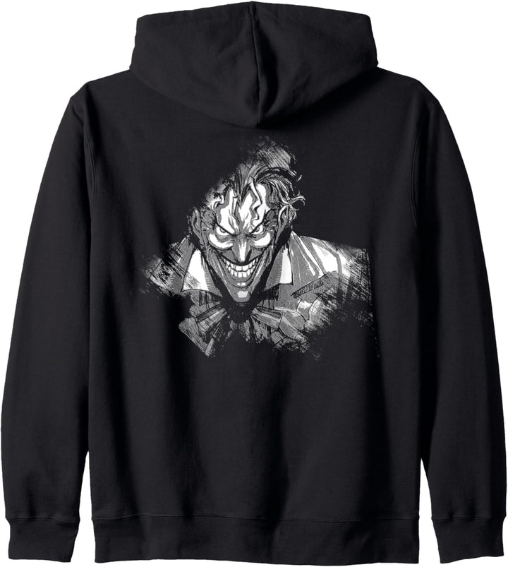 DC Joker Charakter Silhoutte Kapuzenjacke