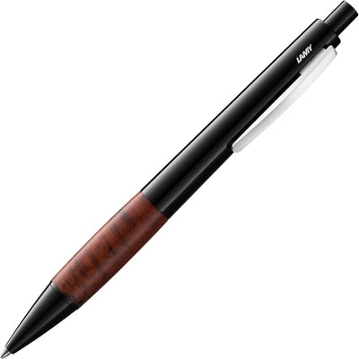 LAMY accent Kugelschreiber 298 – Kuli mit schwarzem Brilliant Lack-Finish und austauschbarem Schwarz