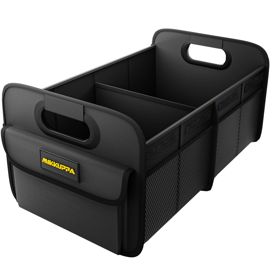 MIKKUPPA Kofferraum-Organizer 70L faltbar – Auto Faltbox mit Anti-Rutsch-Boden, stabile Kofferraumta