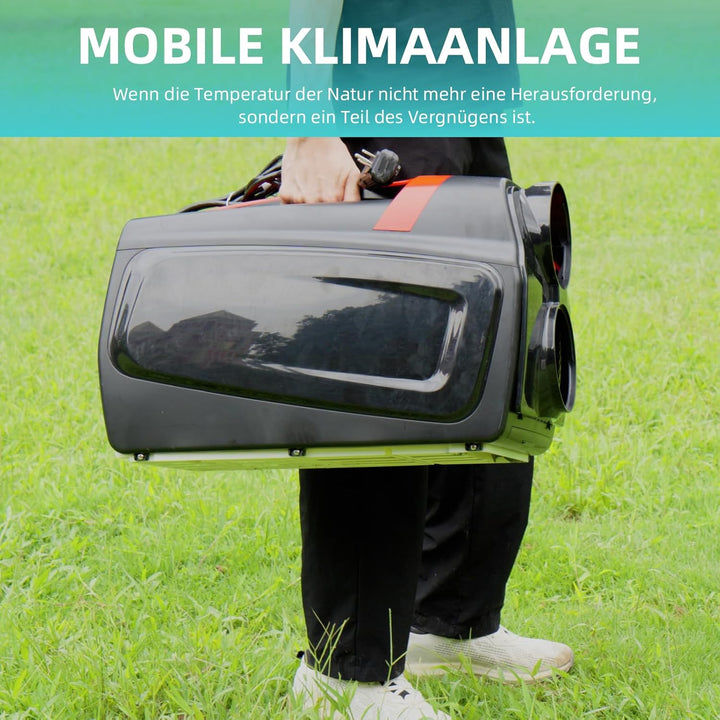 Mobile Klimaanlage mit 3500BTU, Schnelle Kühlung 3 in 1 Luftkühler mit Abluftschlauch - Kühlung, Ven