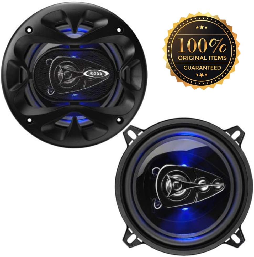 2 Lautsprecher kompatibel mit BOSS Audio Systems BE524 BE 524 4 Wege koaxialkabel 5,25" 13,00 cm 130