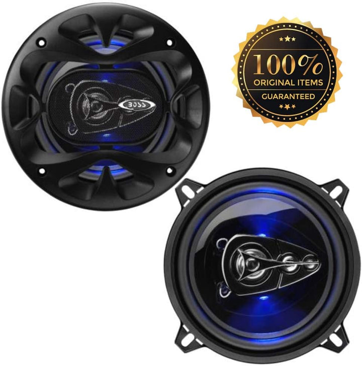 2 Lautsprecher kompatibel mit BOSS Audio Systems BE524 BE 524 4 Wege koaxialkabel 5,25" 13,00 cm 130