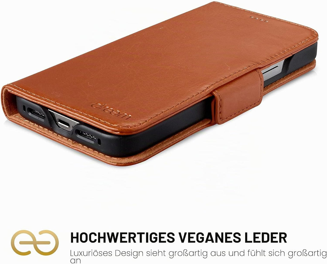 Dreem Fibonacci 2in1 Handyhülle Flipcase für iPhone 12 Mini | Magnetisches iPhone Case | TPU Etui Le