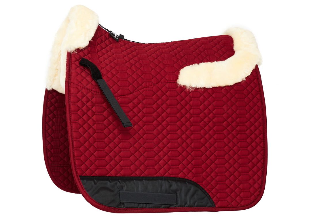 Engel Reitsport | SCHABRA4-D-BOR-MED | Schabracke | Lammfell im Sattelbereich - Half Lined | Steppst