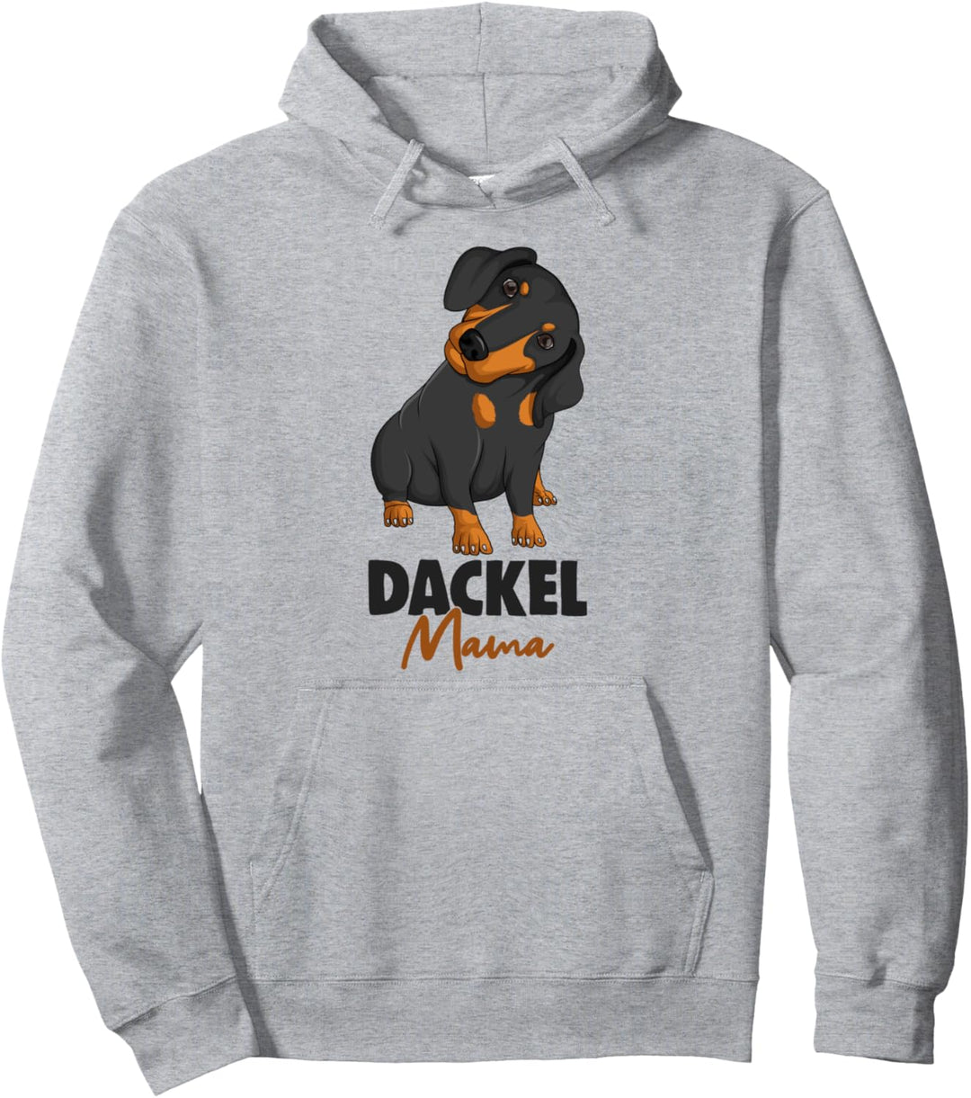 Dackel Mama Dachshund Hunde Damen Pullover Hoodie