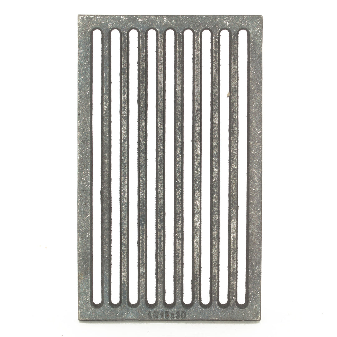 Liegerost 18 x 30 cm - Gussrost Ofenrost Ascherost Tafelrost Kaminrost Premiumqualität
