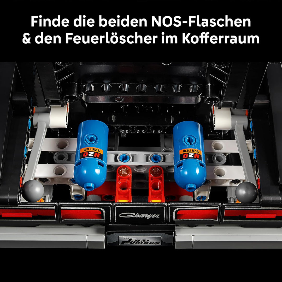 LEGO Technic Fast and Furious Dodge Charger R/T Auto - Modellbau Auto für Erwachsene - Sammlerset mi