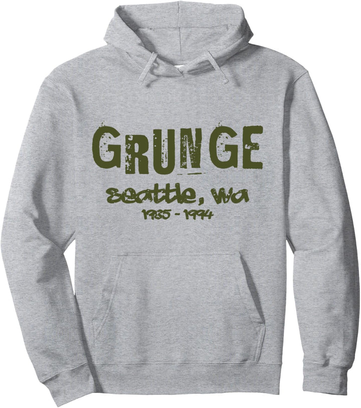 Grunge Seattle Musik Pullover Hoodie