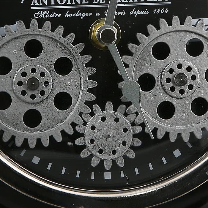 Casablanca - Uhr, Wecker - Transmission - Metall - schwarz/Silber - Höhe 25 cm