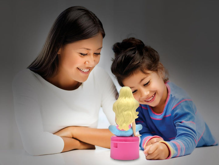 Lexibook, Barbie, LED-Taschen-Nachtlicht für das Kinderzimmer, weiches Licht, batteriebetrieben, Ros