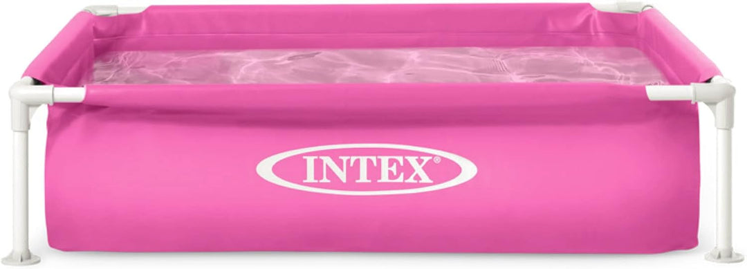 Intex Kinderpool Frame Pool Mini, Grün, 122 x 122 x 30 cm