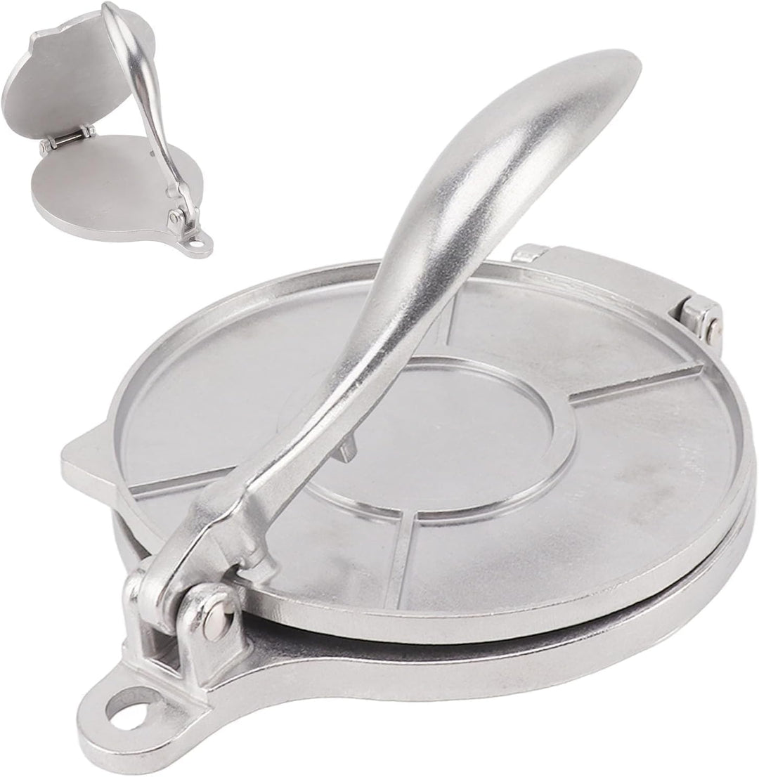 Tortilla-Presse, Tortilla-Maker, Manuelle Roti-Maker-Teigpresse, Quesadilla-Maker, Aluminiumlegierun