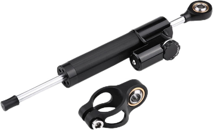 KIMISS Motorrad Universal Lenkungsdämpfer Stabilisator mit Halterung