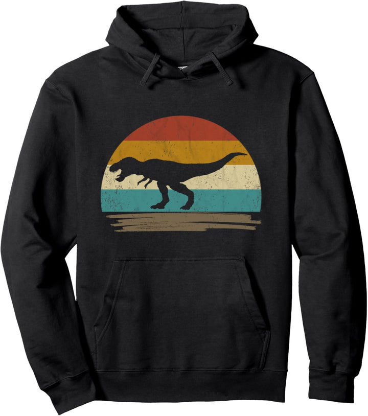 Tyrannosaurus rex T-rex Dinosaurier Deko Retro Vintage Pullover Hoodie