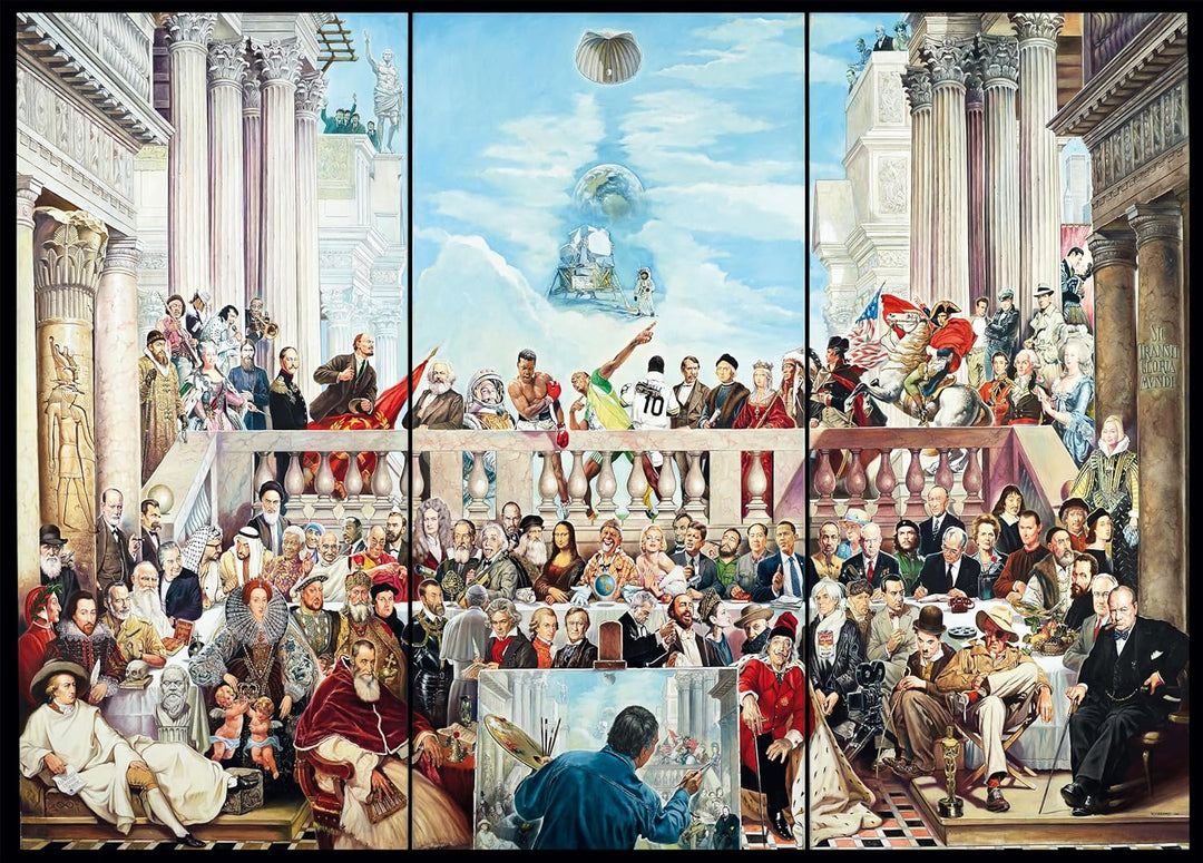 Schmidt Spiele 59270 Renato Casaro, So vergeht der Ruhm der Welt, 3000 Teile Puzzle